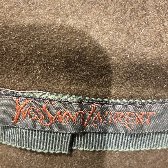 YVES Saint Laurent Vintage Cloche Hat